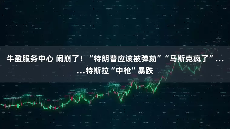 牛盈服务中心 闹崩了！“特朗普应该被弹劾”“马斯克疯了”……特斯拉“中枪”暴跌