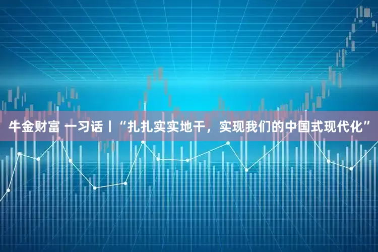 牛金财富 一习话丨“扎扎实实地干，实现我们的中国式现代化”